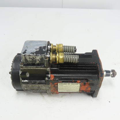 Okuma BL-MS125E-20T 2.5KW Servo Motor 2000RPM 164V 11.1A 4-Pole W/ Encoder