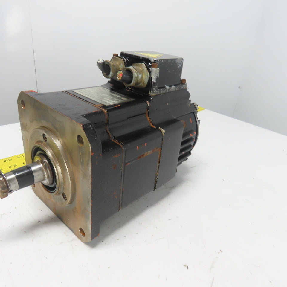 Okuma BL-MH101E-20T 2KW Servo Motor 2000RPM 166V 8.4A 6-Pole W/ Encoder
