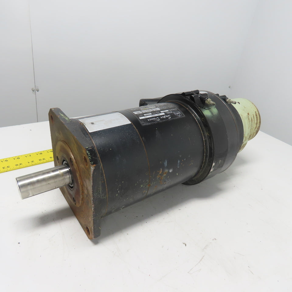 Sanyo CN-1000BT-10 Super Driver Servo Motor 120V 1000RPMW/ Encoder And Brake