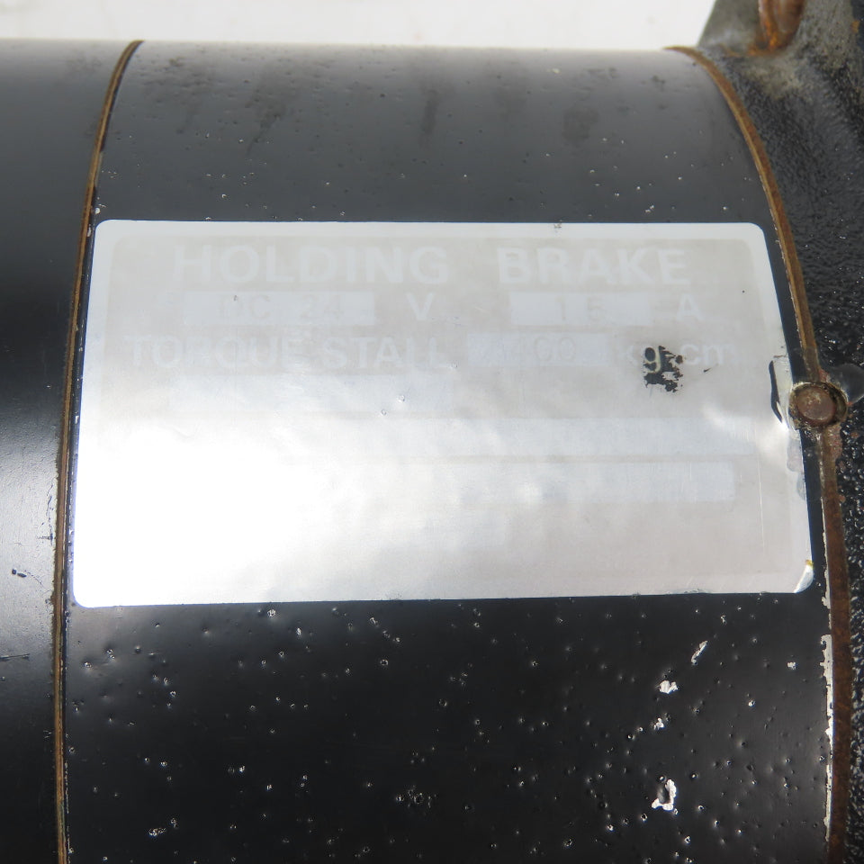 Sanyo CN-1000BT-10 Super Driver Servo Motor 120V 1000RPMW/ Encoder And Brake