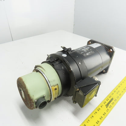 Sanyo CN-1000BT-10 Super Driver Servo Motor 120V 1000RPMW/ Encoder And Brake