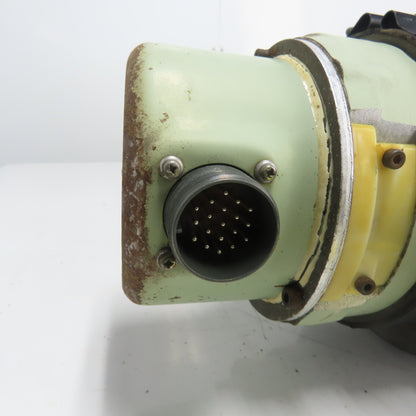 Sanyo CN-1000BT-10 Super Driver Servo Motor 120V 1000RPMW/ Encoder And Brake