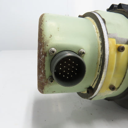 Sanyo CN-1000BT-10 Super Driver Servo Motor 120V 1000RPMW/ Encoder And Brake