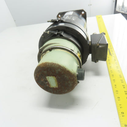 Sanyo CN-1000BT-10 Super Driver Servo Motor 120V 1000RPMW/ Encoder And Brake
