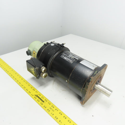 Sanyo CN-1000BT-10 Super Driver Servo Motor 120V 1000RPMW/ Encoder And Brake