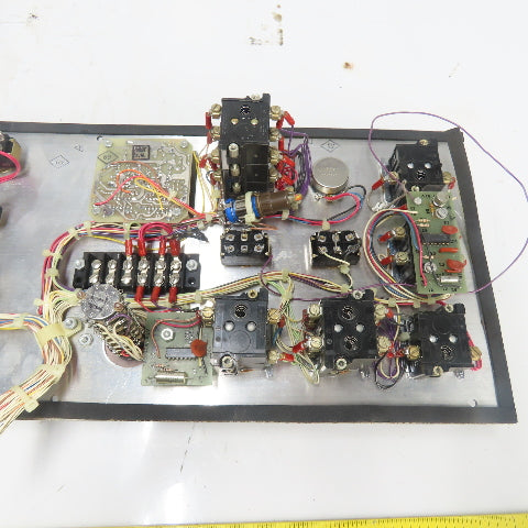 923BD Operator Control Panel Board Switch Pushbutton 32" x 9"
