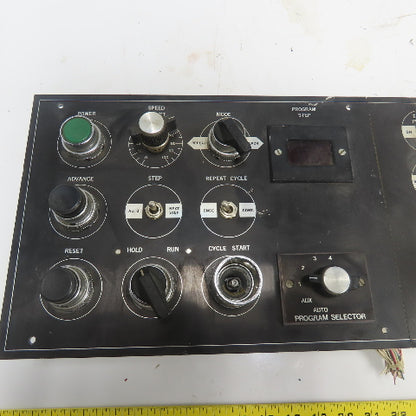 923BD Operator Control Panel Board Switch Pushbutton 32" x 9"