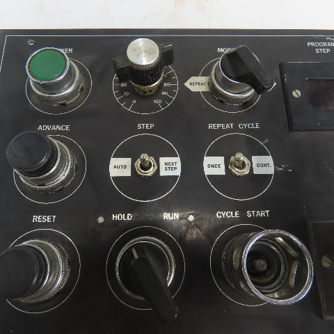 923BD Operator Control Panel Board Switch Pushbutton 32" x 9"