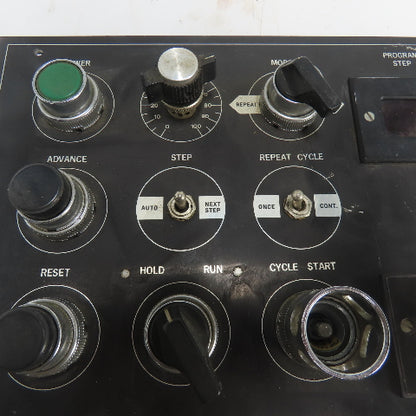 923BD Operator Control Panel Board Switch Pushbutton 32" x 9"