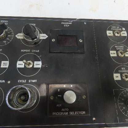 923BD Operator Control Panel Board Switch Pushbutton 32" x 9"