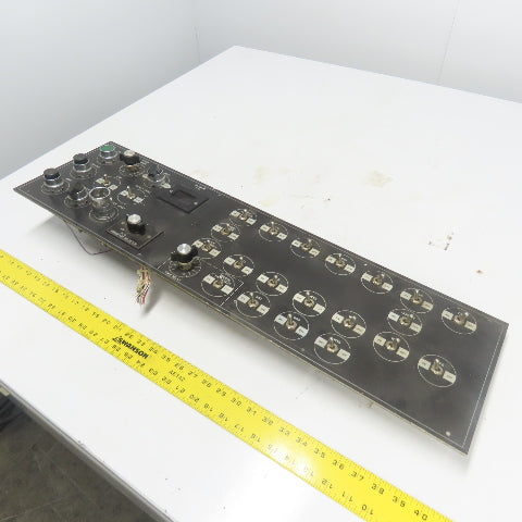 923BD Operator Control Panel Board Switch Pushbutton 32" x 9"