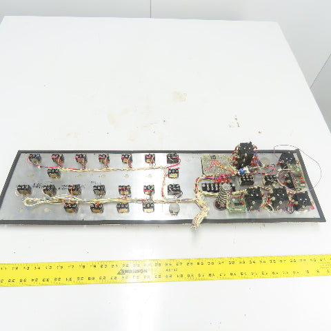 923BD Operator Control Panel Board Switch Pushbutton 32" x 9"