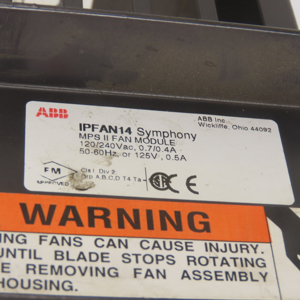 ABB IPFAN14 MPS II Fan Module 120/240VAC 7/0.4A