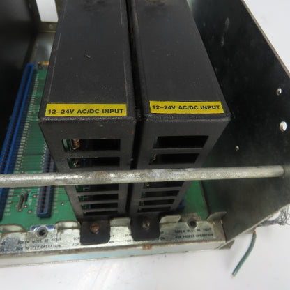 Square D 8030 RRK-100 SY/Max 5-Slot Rack Chassis W/(2) 8000 RDI-116 Input Module
