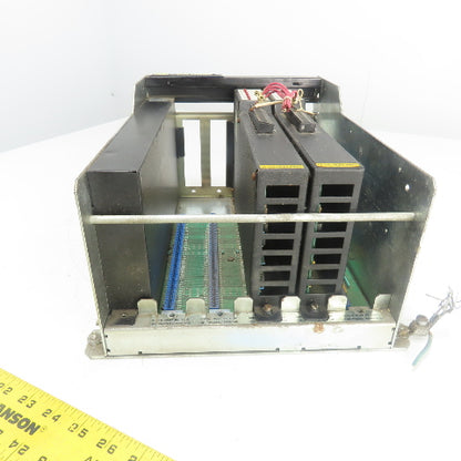 Square D 8030 RRK-100 SY/Max 5-Slot Rack Chassis W/(2) 8000 RDI-116 Input Module