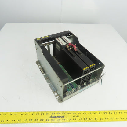 Square D 8030 RRK-100 SY/Max 5-Slot Rack Chassis W/(2) 8000 RDI-116 Input Module