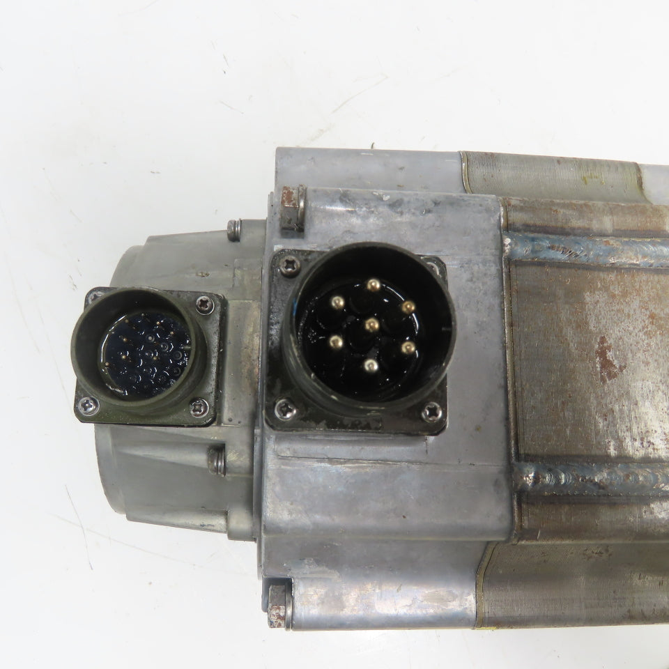 Mitsubishi HA100NC-S AC Servo Motor 35mm Shaft 2.0KW 2000RPM 170V W/Encoder