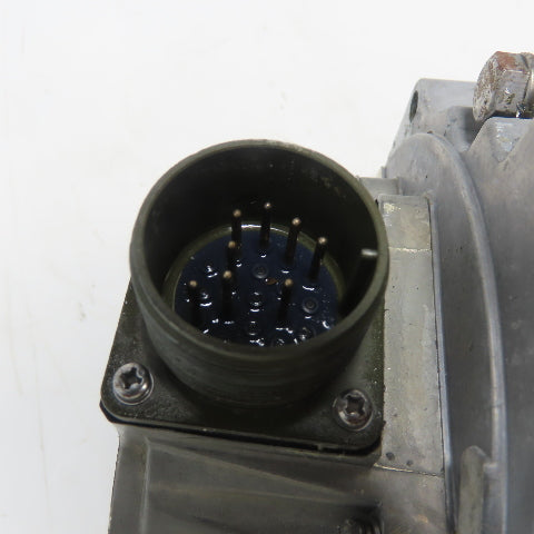 Mitsubishi HA100NC-S AC Servo Motor 35mm Shaft 2.0KW 2000RPM 170V W/Encoder