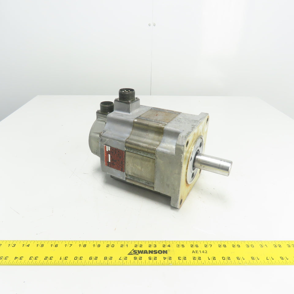 Mitsubishi HA100NC-S AC Servo Motor 35mm Shaft 2.0KW 2000RPM 170V W/Encoder