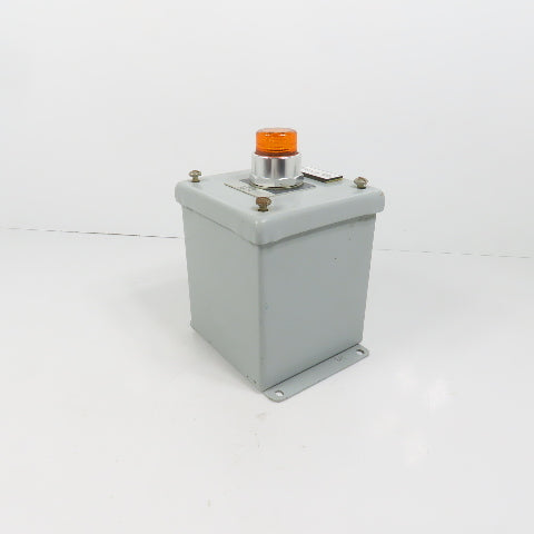 Hoffman E1PBX Nema 12, 13 Pushbutton Enclosure W/ Allen Bradley 800TC-QBH2A
