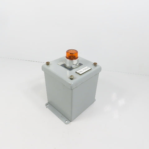 Hoffman E1PBX Nema 12, 13 Pushbutton Enclosure W/ Allen Bradley 800TC-QBH2A