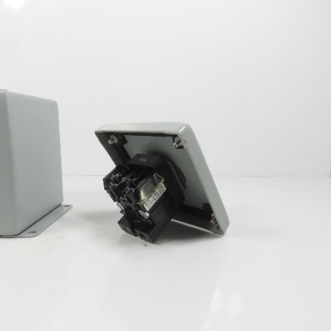 Hoffman E1PBX Nema 12, 13 Pushbutton Enclosure W/ Allen Bradley 800TC-PB16A