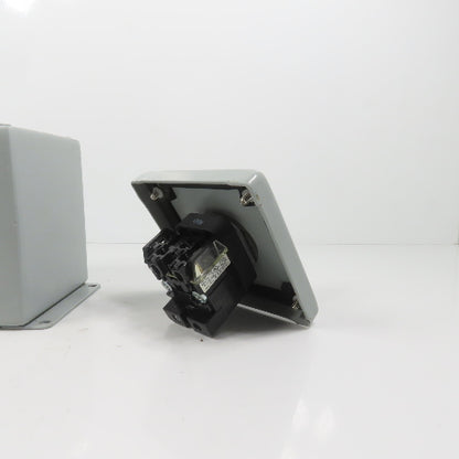 Hoffman E1PBX Nema 12, 13 Pushbutton Enclosure W/ Allen Bradley 800TC-PB16A