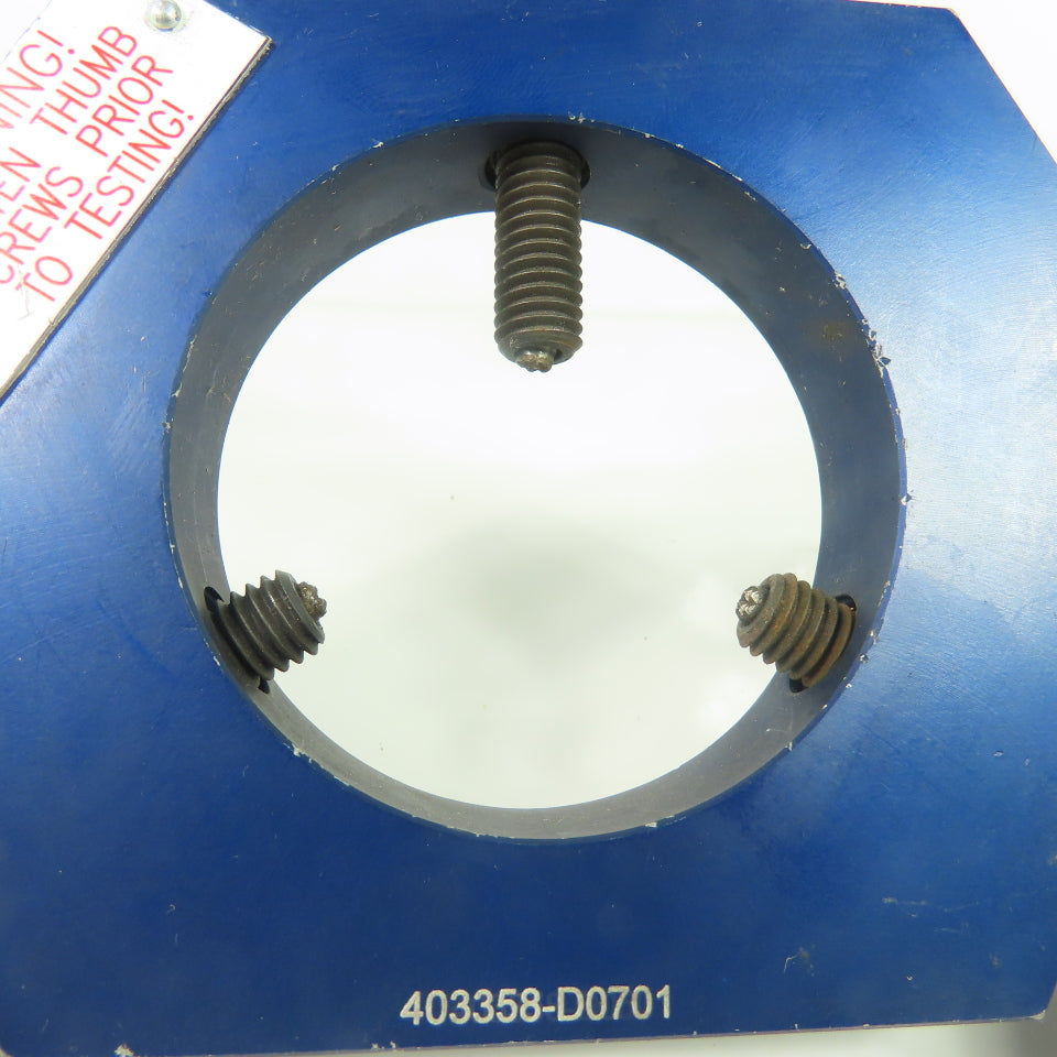 403358-D0701 3 Point Swing Top Lathe Steady Rest 1-1/4" - 2"