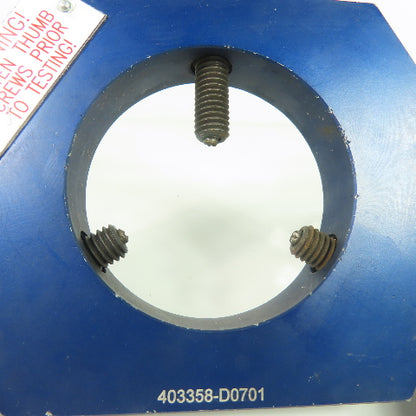 403358-D0701 3 Point Swing Top Lathe Steady Rest 1-1/4" - 2"