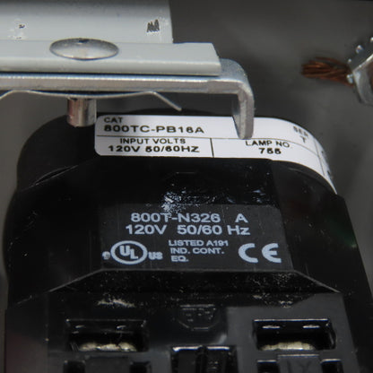 Hoffman E2PBX Nema 12, 13 Pushbutton Enclosure W/ Allen Bradley Switches