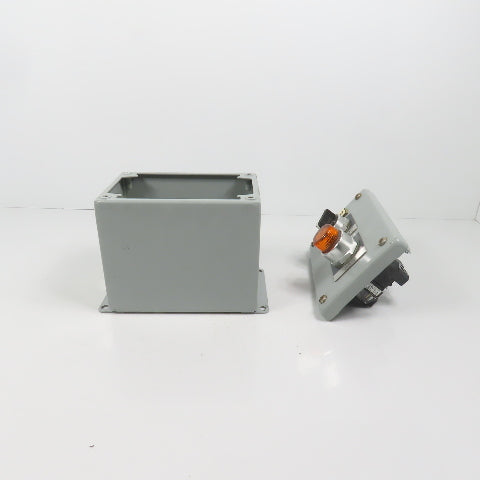 Hoffman E2PBX Nema 12, 13 Pushbutton Enclosure W/ Allen Bradley Switches