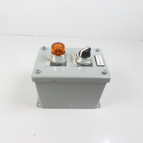 Hoffman E2PBX Nema 12, 13 Pushbutton Enclosure W/ Allen Bradley Switches