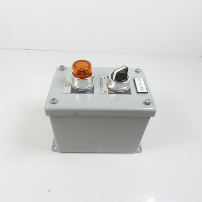Hoffman E2PBX Nema 12, 13 Pushbutton Enclosure W/ Allen Bradley Switches