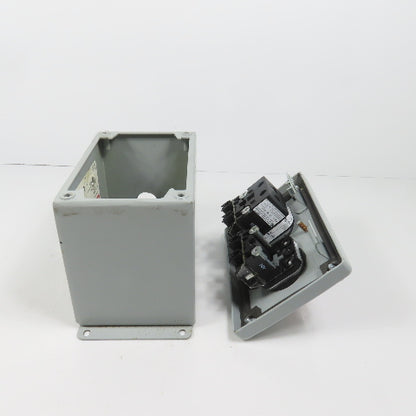 Hoffman E2PBX Nema 12, 13 Pushbutton Enclosure W/ Allen Bradley Switches