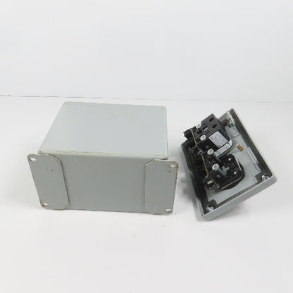Hoffman E2PBX Nema 12, 13 Pushbutton Enclosure W/ Allen Bradley Switches