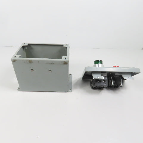 Hoffman E2PBX Nema 12, 13 Pushbutton Enclosure W/ Allen Bradley Switches