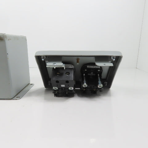 Hoffman E2PBX Nema 12, 13 Pushbutton Enclosure W/ Allen Bradley Switches
