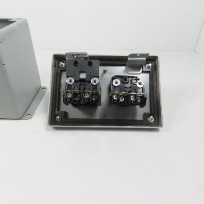 Hoffman E2PBX Nema 12, 13 Pushbutton Enclosure W/ Allen Bradley Switches