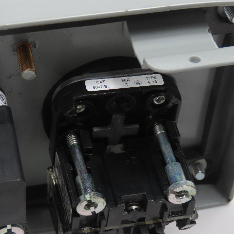 Hoffman E2PBX Nema 12, 13 Pushbutton Enclosure W/ Allen Bradley Switches