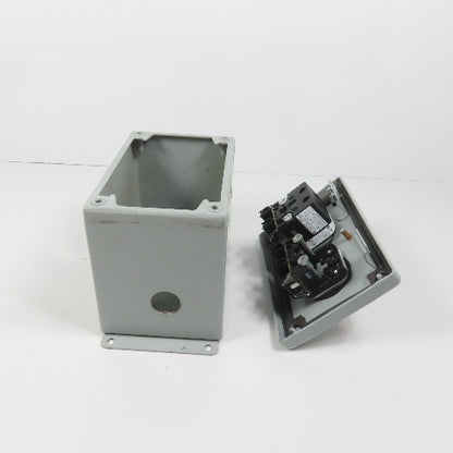 Hoffman E2PBX Nema 12, 13 Pushbutton Enclosure W/ Allen Bradley Switches