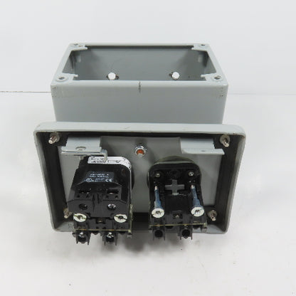 Hoffman E2PBX Nema 12, 13 Pushbutton Enclosure W/ Allen Bradley Switches