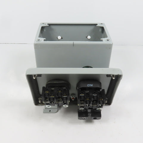 Hoffman E2PBX Nema 12, 13 Pushbutton Enclosure W/ Allen Bradley Switches