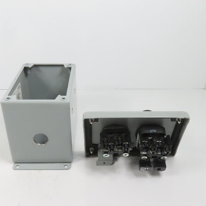 Hoffman E2PBX Nema 12, 13 Pushbutton Enclosure W/ Allen Bradley Switches