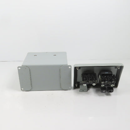 Hoffman E2PBX Nema 12, 13 Pushbutton Enclosure W/ Allen Bradley Switches