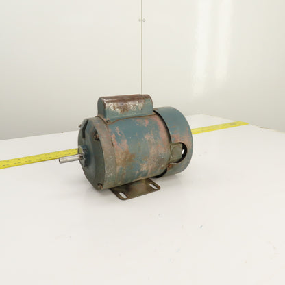 Reliance C48E1501N-JZ 1/3HP AC Electric Motor 1725RPM 115/230V 1PH 48 Frame