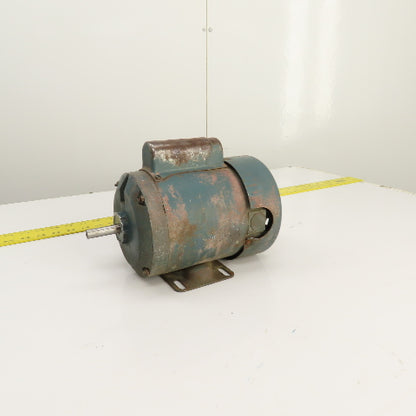 Reliance C48E1501N-JZ 1/3HP AC Electric Motor 1725RPM 115/230V 1PH 48 Frame