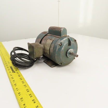 Reliance C48E1501N-JZ 1/3HP AC Electric Motor 1725RPM 115/230V 1PH 48 Frame