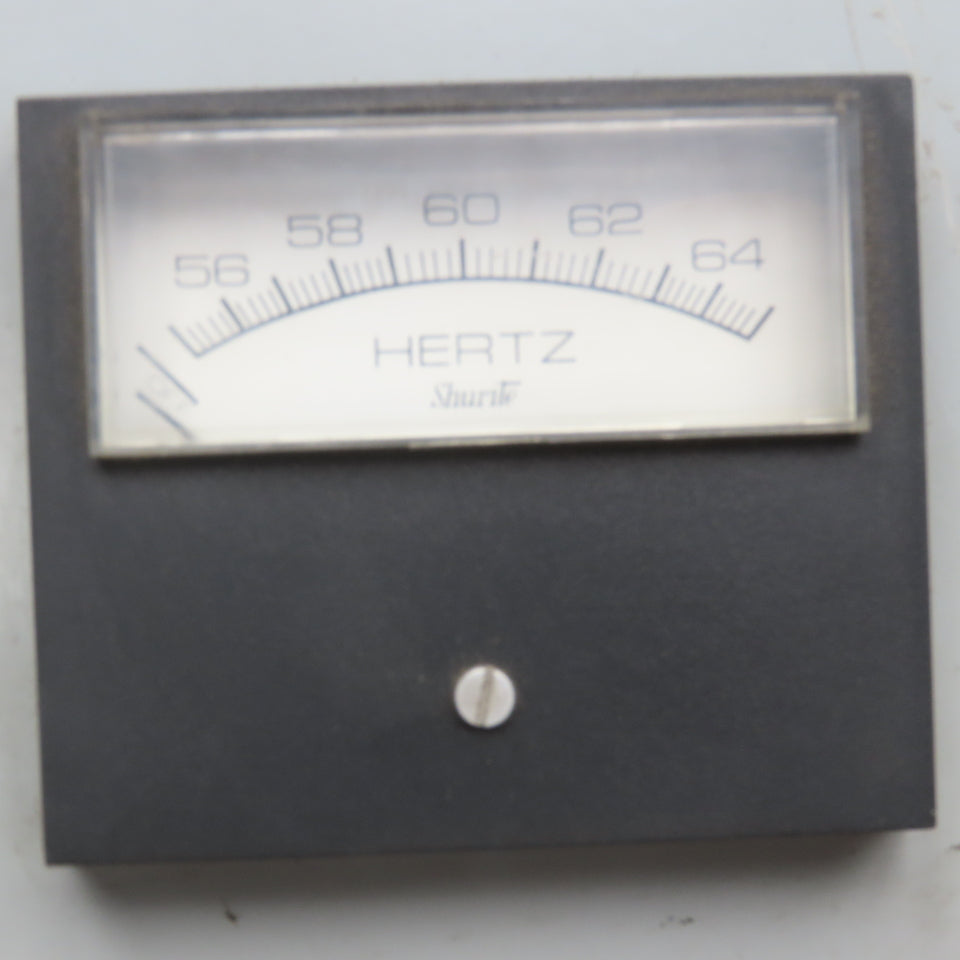 Shurite Analog Frequency Meter In Enclosure (51-69Hz) 56-64Hz