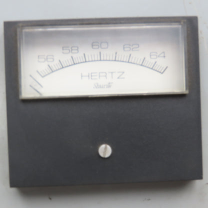 Shurite Analog Frequency Meter In Enclosure (51-69Hz) 56-64Hz