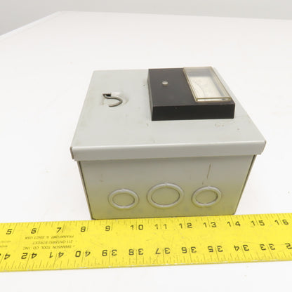 Shurite Analog Frequency Meter In Enclosure (51-69Hz) 56-64Hz